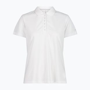 Dámske polo tričko CMP 3T59676 White/Ice polo