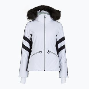Dámska lyžiarska bunda CMP 35W0246 Zip Hood Synthetic Fur white