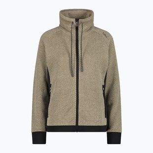 Dámska mikina CMP 35H1646 Jacquard Knitted vaniglia