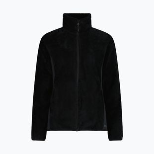 Dámska bunda CMP 35P1566 Jacquard Highloft black