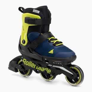Detské kolieskové korčule Rollerblade Microblade 3WD Jr blue royal/lime