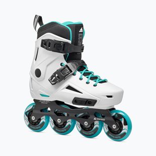 Dámske kolieskové korčule Rollerblade Lightning W white/aqua