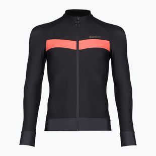 Pánska cyklistická bunda Santini Adapt black 1W216075ADAPTNE