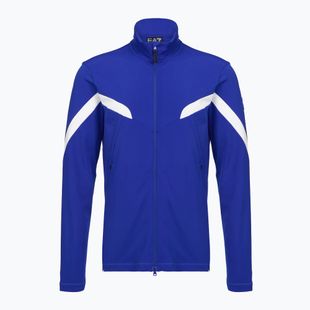 Pánska lyžiarska mikina EA7 Emporio Armani Pure Powerstretch T-Top Full Zip new royal