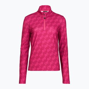 Dámska lyžiarska mikina EA7 Emporio Armani Pure Powerstretch T-Top Half Zip fancy vivacious mono