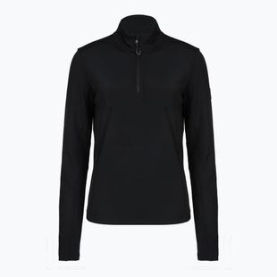 Dámska lyžiarska mikina EA7 Emporio Armani Pure Powerstretch T-Top Half Zip black