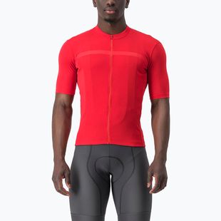Pánsky cyklistický dres Castelli Classifica red