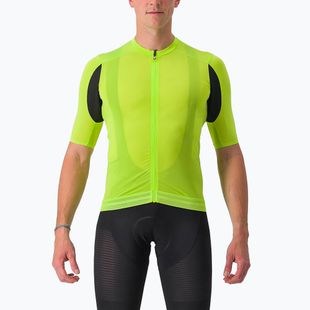 Pánsky cyklistický dres Castelli Superleggera 3 electric lime