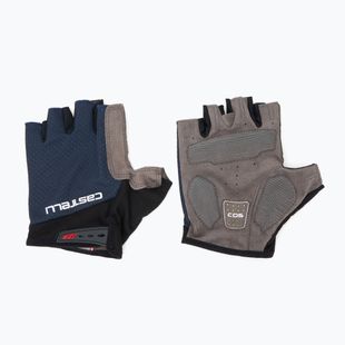 Pánske cyklistické rukavice Castelli Entrata V belgian blue