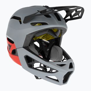 Cyklistická prilba Dainese Linea 01 MIPS nardo šedá/červená