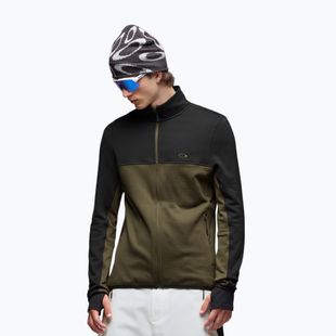 Pánska mikina Oakley Canopy FZ blackout/deep olive