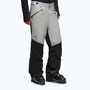 Pánske lyžiarske nohavice Oakley Canopy Pro Insulated Pitch Black/Cement