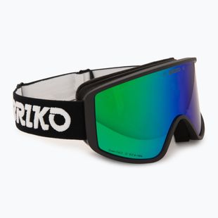Lyžiarske okuliare Briko Pulse black/green