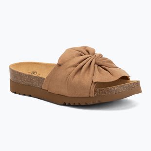Dámske šľapky Scholl Princess Med camel