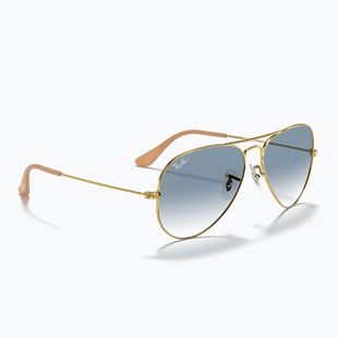 Slnečné okuliare Ray-Ban Aviator Classic arista gold/light blue