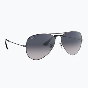 Slnečné okuliare Ray-Ban Aviator Classic gunmetal/blue polarized