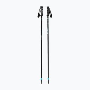 Detské lyžiarske palice Fizan Storm Jr black/blue