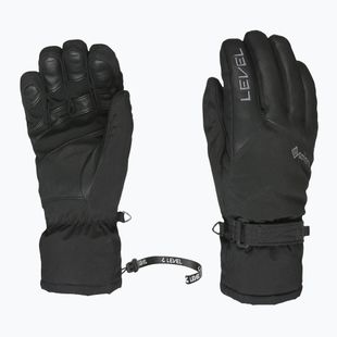 Pánske lyžiarske rukavice Level Evolution Plus Gore-Tex black