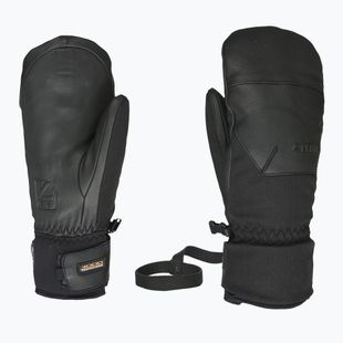 Detské lyžiarske rukavice Level Vertigo Mitt Teen black