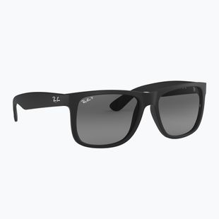 Slnečné okuliare Ray-Ban Justin Classic matt black gum/dark grey