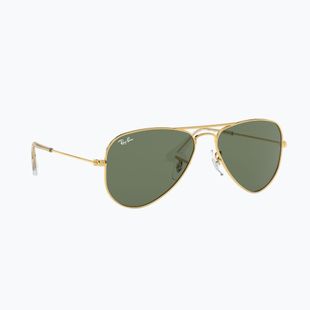 Detské slnečné okuliare Ray-Ban Aviator arista gold/dark green