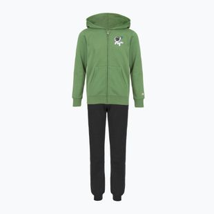 Detská tepláková súprava Champion 307300 Sweatsuit rock grey/new black