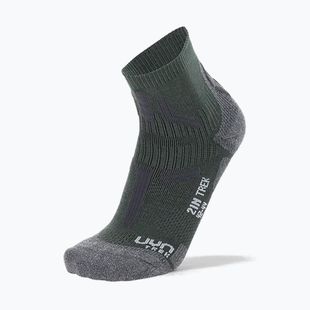 Pánske ponožky Uyn Trekking 2IN Low Cut military/grey melange