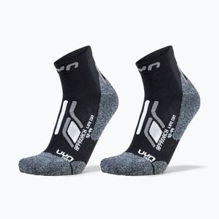 Pánske ponožky UYN Trekking Approach Low Cut 2 pack black/grey