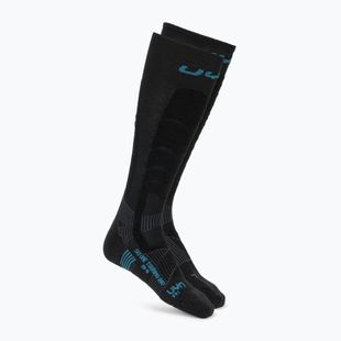 Pánske lyžiarske ponožky UYN Ski Touring One Bio black/blue