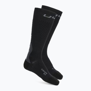 Pánske lyžiarske ponožky UYN Ski One Alpine Merino black/grey