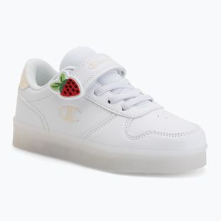 Detské topánky Champion GLW G PS Low Cut wht/nati