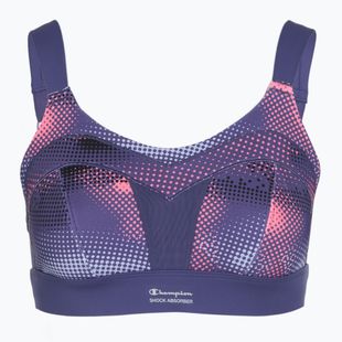 Športová podprsenka Shock Absorber High Intensity violet