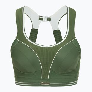 Fitness podprsenka Shock Absorber Ultimate Run Bra greyish green