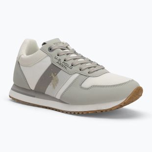 Pánska obuv U.S. Polo Assn. XIRIO007B taupe/white
