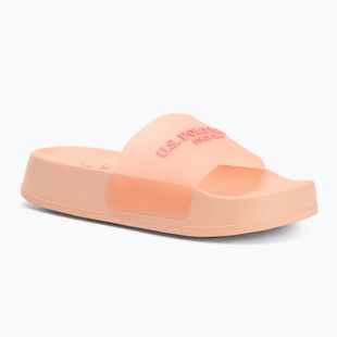 Dámske šľapky U.S. Polo Assn. AMAMI009A samon/pink/white