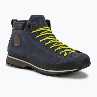 Pánske turistické topánky Lomer Bio Naturale Mid Mtx Suede flag/lime