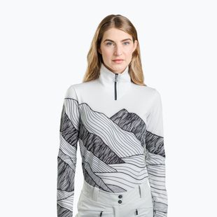 Dámska mikina DOTOUT Peaks print outline col/black beauty