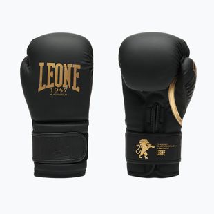 Boxerské rukavice LEONE 1947 Idol black/gold