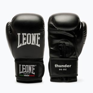 Detské boxerské rukavice LEONE 1947 Thunder Jr black