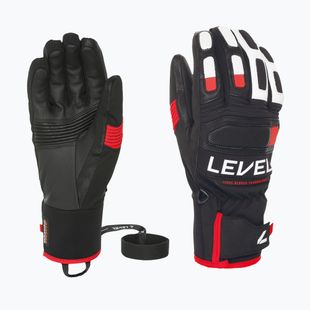 Pánske lyžiarske rukavice Level Jag red