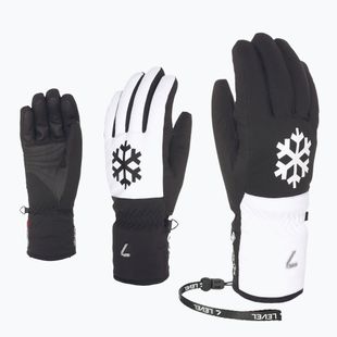 Dámske lyžiarske rukavice Level Astra Gore Tex pattern