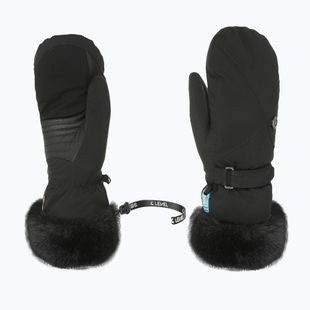 Dámske lyžiarske rukavice Level Jolie Mitt pk black