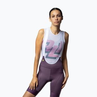 Dámske cyklistické šortky Alé Magic Colour Bibshorts bordeaux