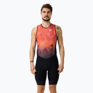 Pánska cyklistická kombinéza Alé Kite Sleeveless red