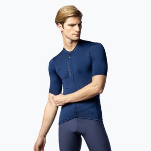 Pánsky cyklistický dres Alé Color Block navy blue