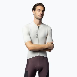 Pánsky cyklistický dres Alé Color Block Off Road stone