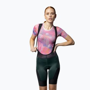 Dámske cyklistické šortky Alé Stones Cargo Bibshorts green wood