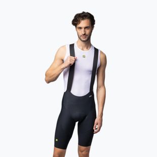 Pánske cyklistické šortky Alé Voltage Bibshorts black