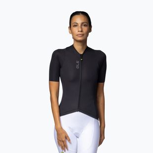 Dámsky cyklistický dres Alé Color Block black