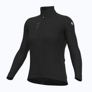 Dámska cyklistická mikina Alé Fondo 3.0 LS Jersey nero/black